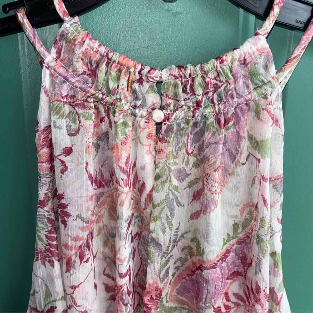 Misa Los Angles medium large floral maxi dress / worn once / still like new - Picture 7 of 10
